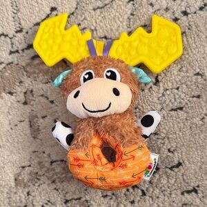 Lamaze Plush Moose Toy - Yellow and Orange